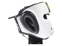 TOP KING Kask Bokserski Extra Coverage TKHGEC-LV Czarno-Biały