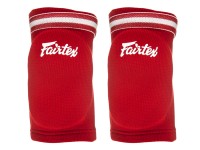 FAIRTEX Ochraniacze Łokci do Muay Thai 'Competition' Profilowane Czerwone